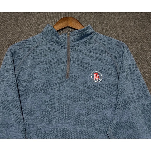 Unrl Other - UNRL X barstools 1/4 zip pullover mens blue performance stretch golf Large
